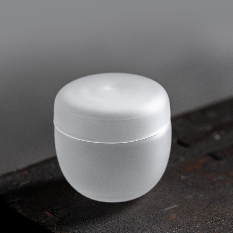 日式便攜創意玻璃茶倉