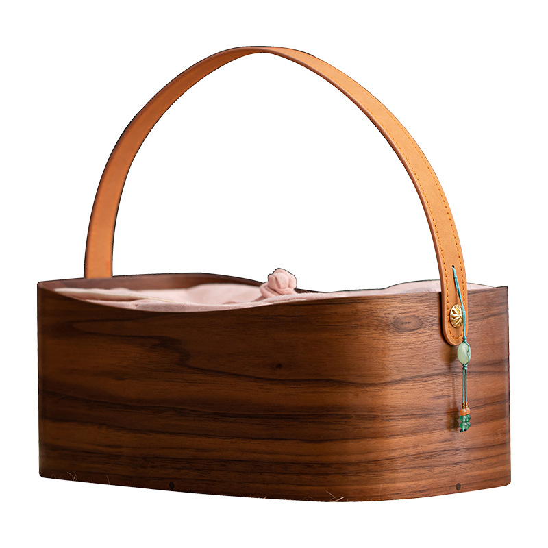 胡桃木茶事收納盒