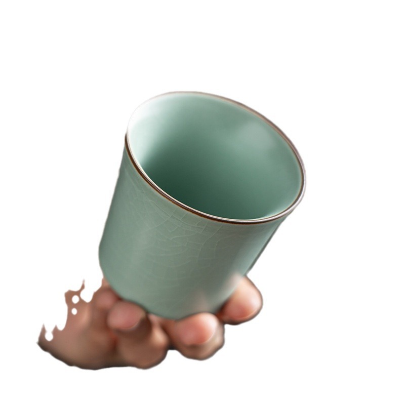 汝窯開片紋品茗杯