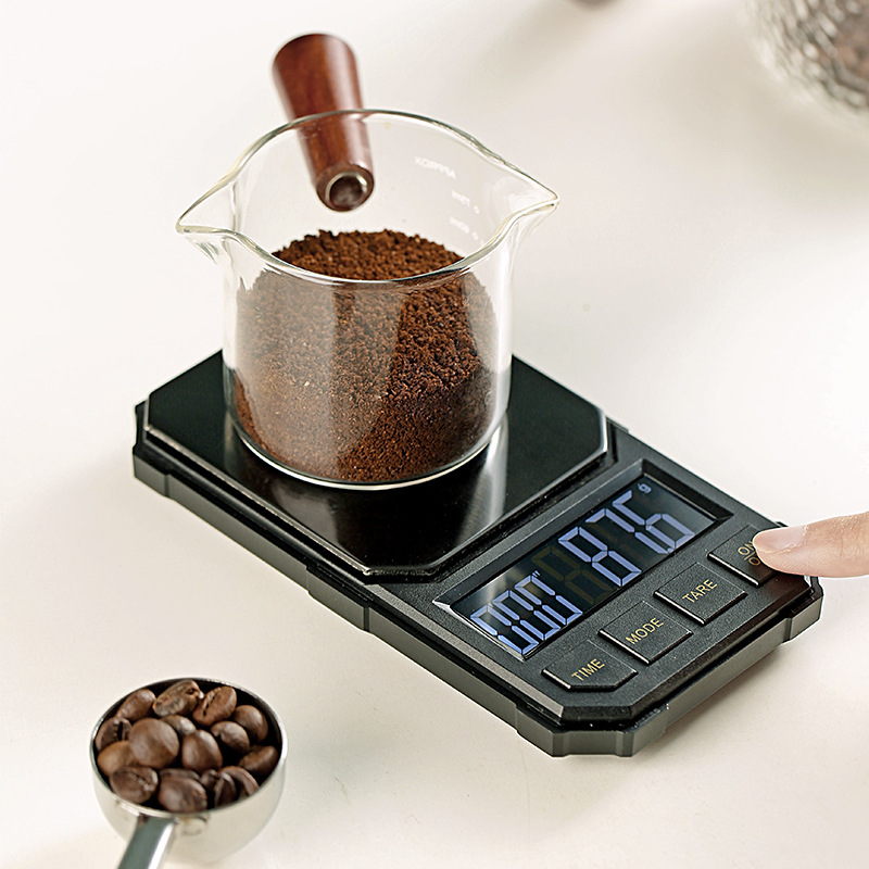 便捷式手沖咖啡秤自動計時智能電子稱