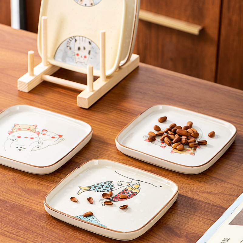 日式陶瓷吐骨碟