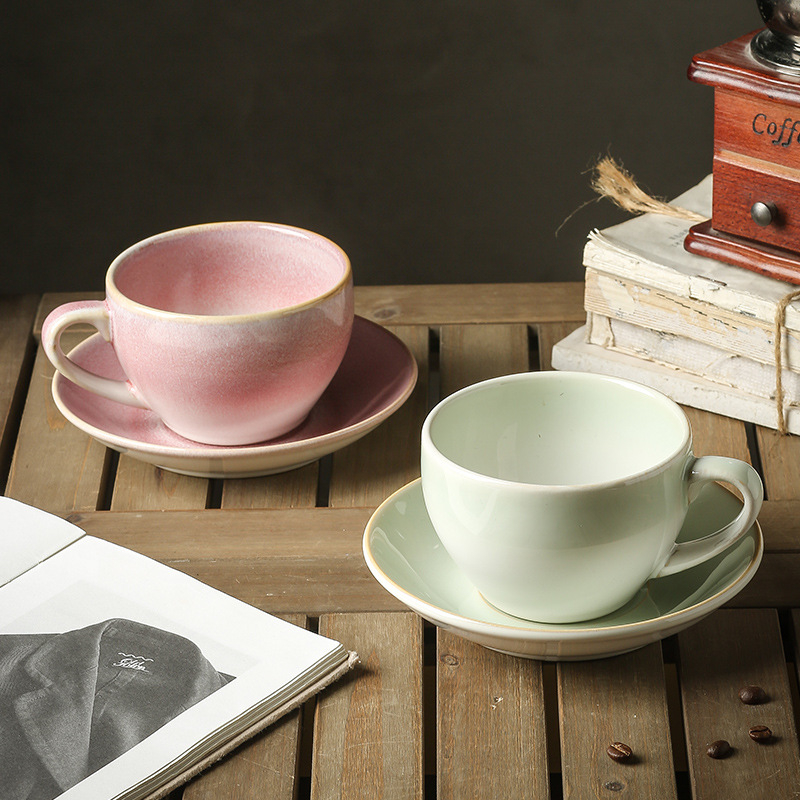 拿鐵拉花咖啡杯