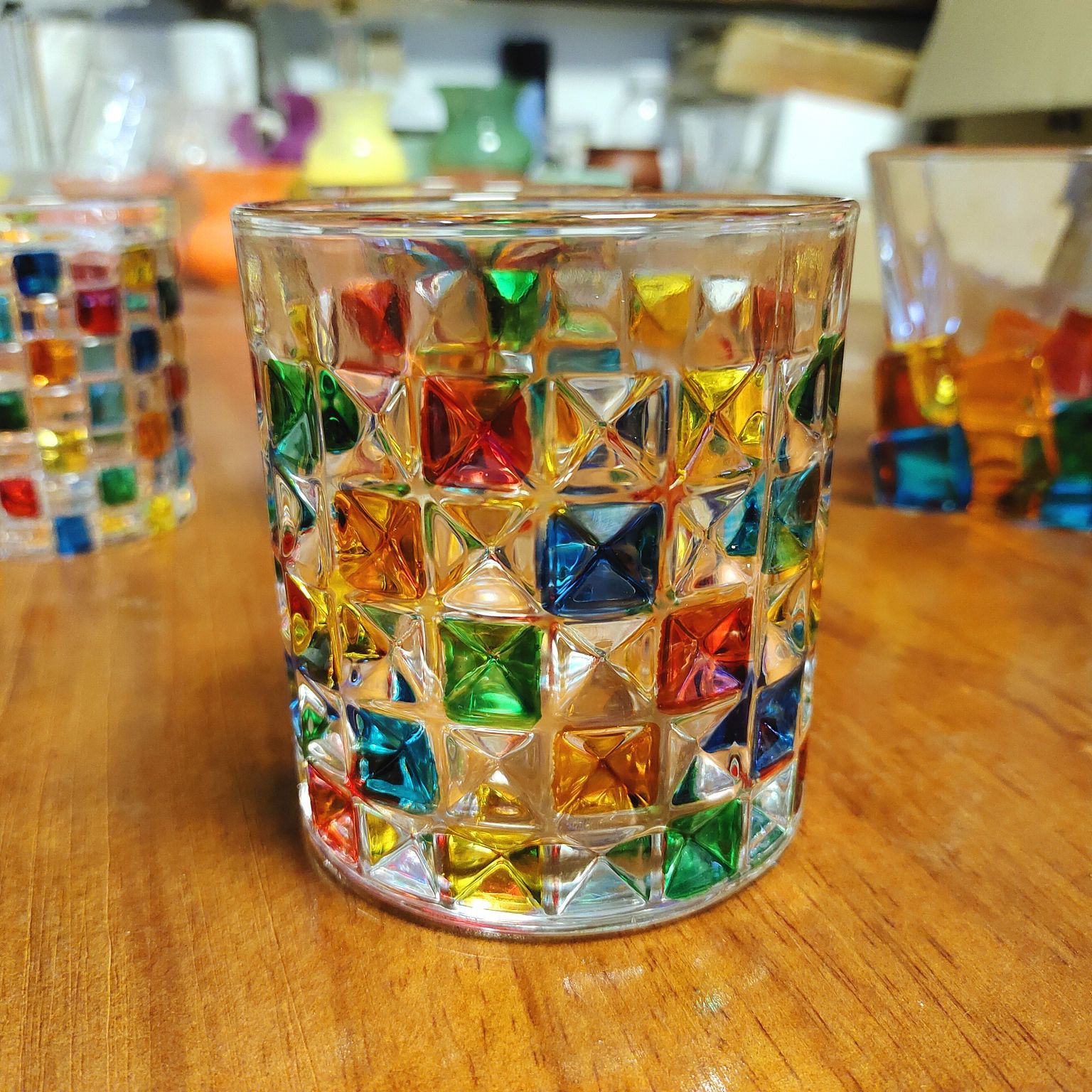 高顏值創意彩繪玻璃杯