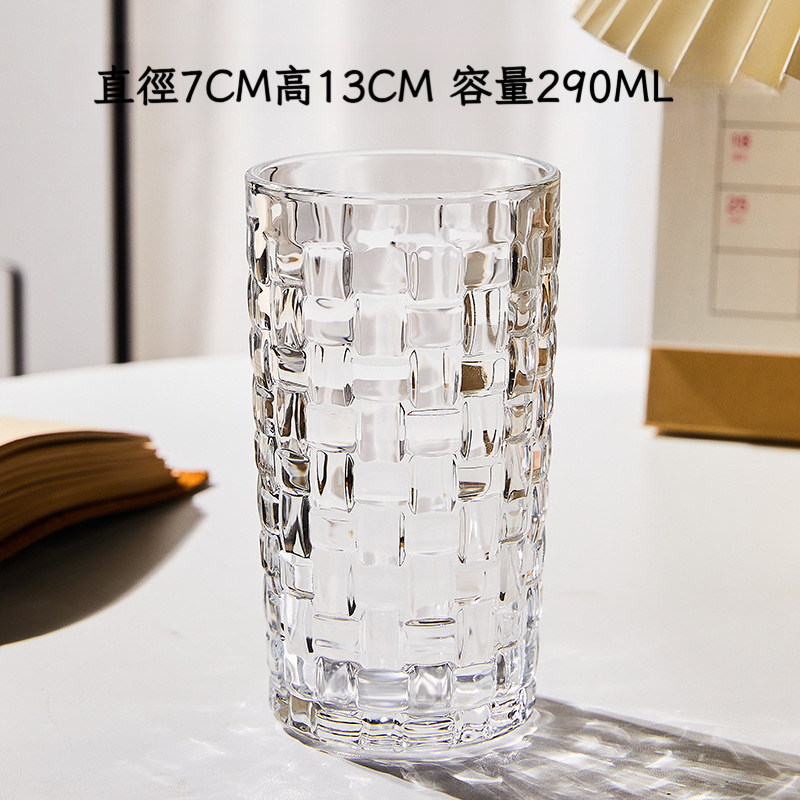 彩色編織彩繪玻璃杯