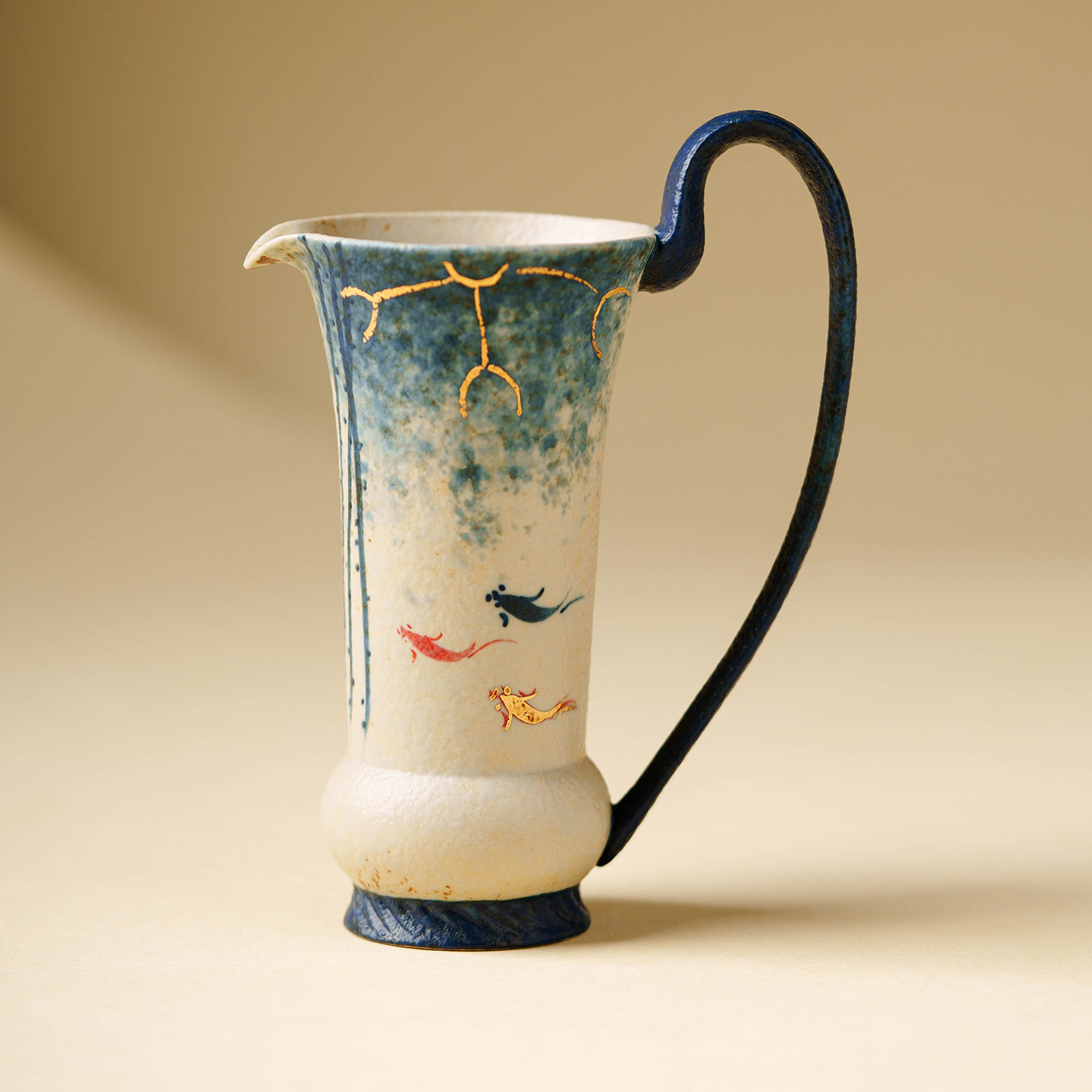 青花火石紅茶海