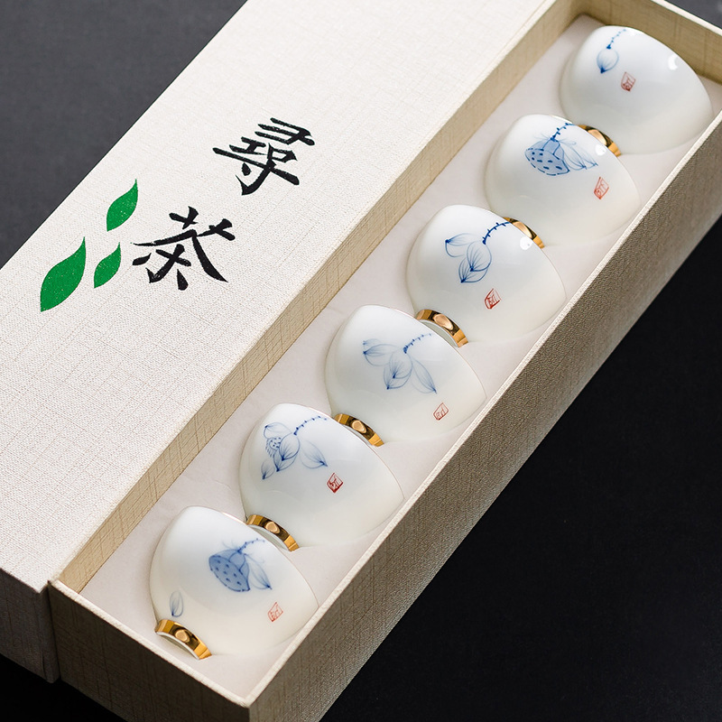 陶瓷手繪品茗杯