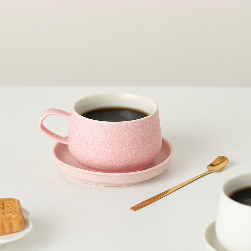 陶瓷雪花釉鈴蘭咖啡杯