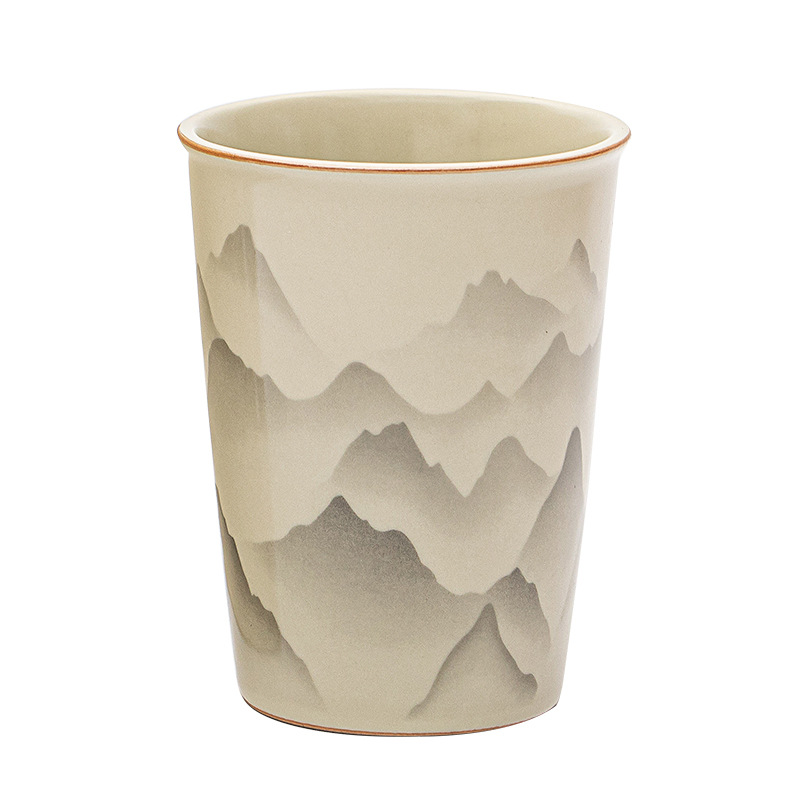 汝窯陶瓷可樂杯