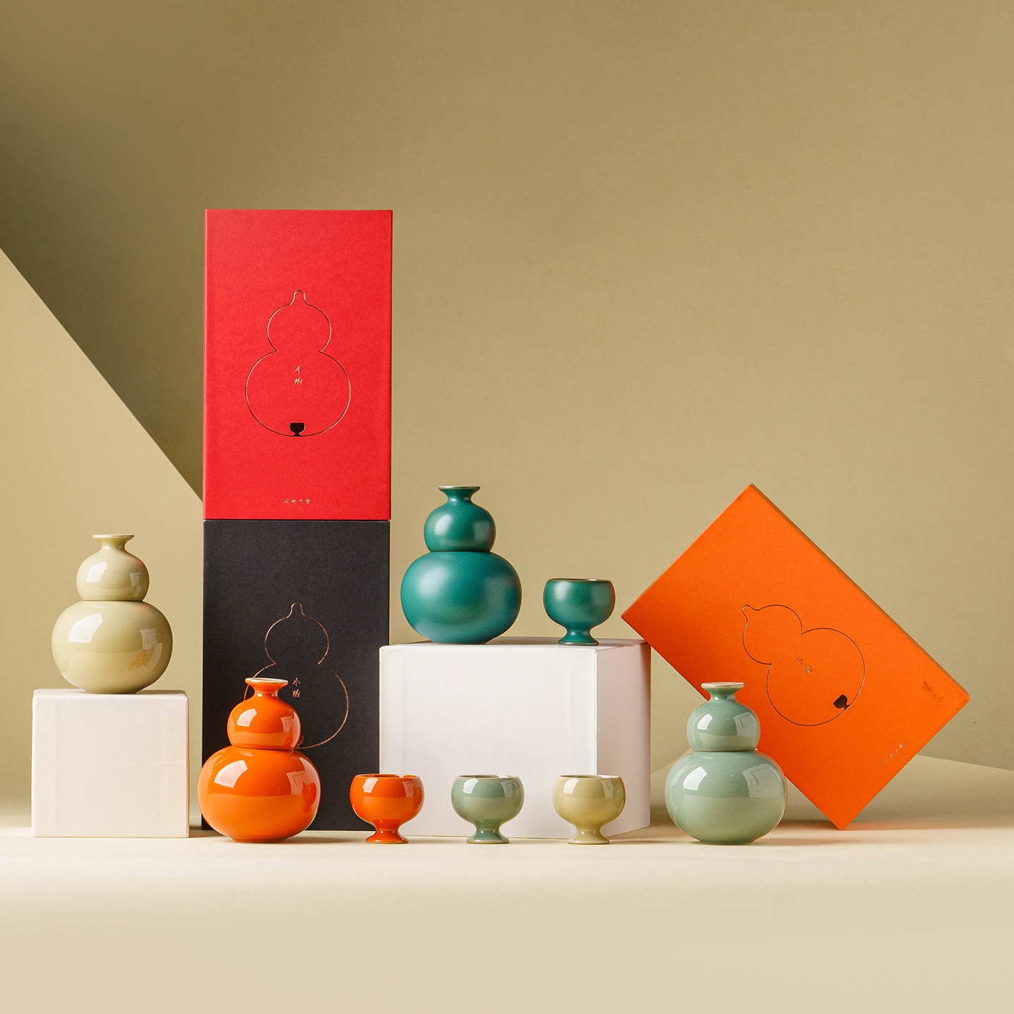 葫蘆酒壺酒杯套裝