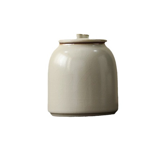 復古荷韻茶葉罐