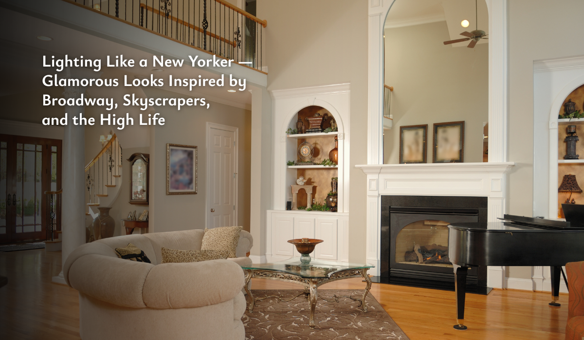 Chic new york design apartment.