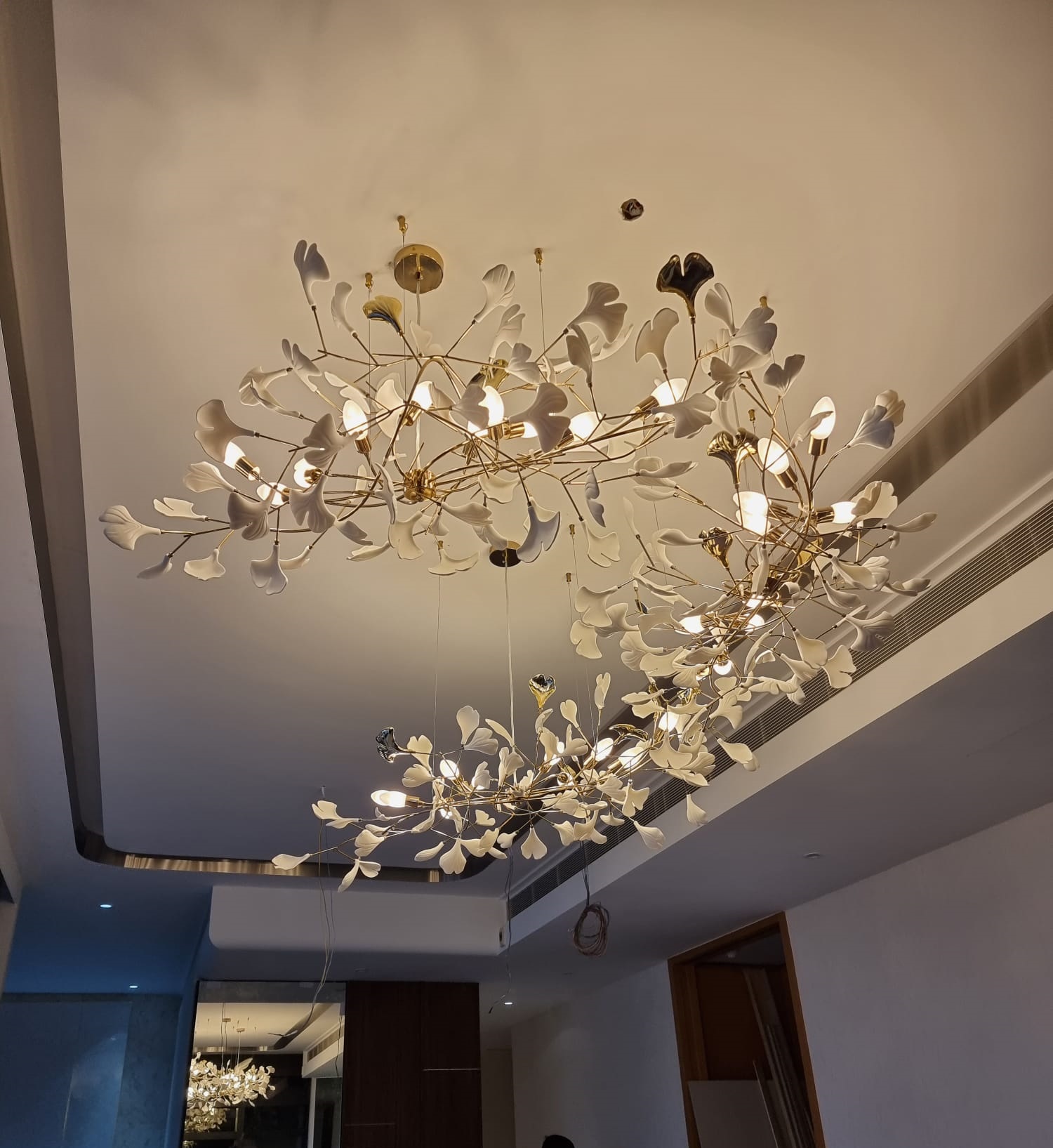 Ceramic Floral Sculpture-Light Makers
