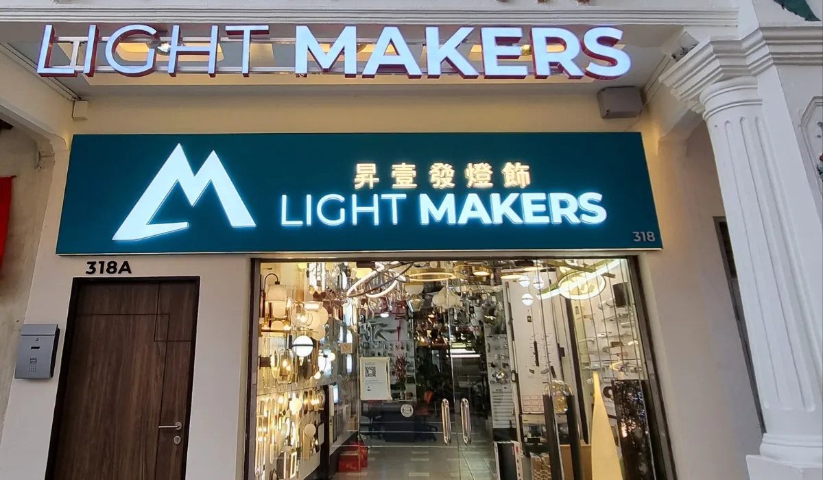 Light Makers showroom in Singapore offering extended warranty services
