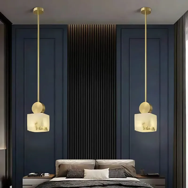 AlabasterBloc Pendant