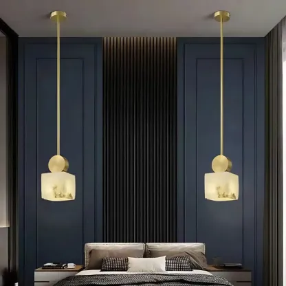 AlabasterBloc Pendant