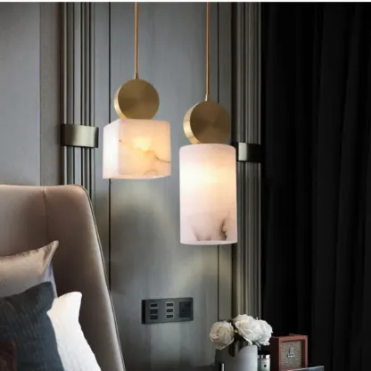 AlabasterBloc Pendant