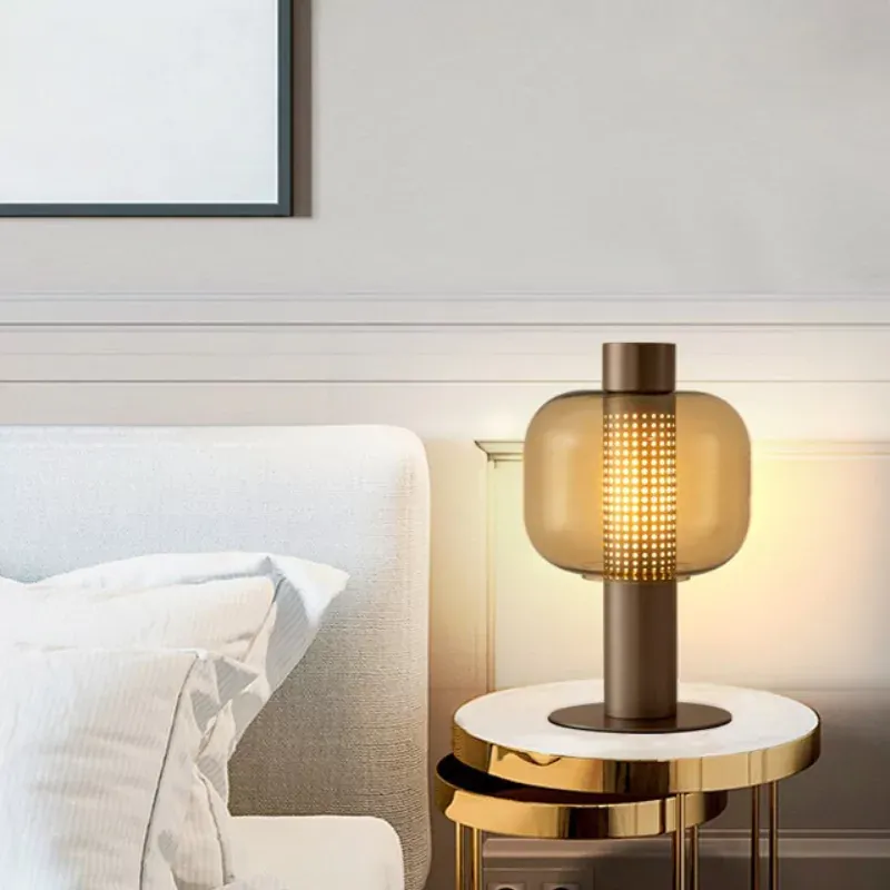 AmberAura Table Lamp