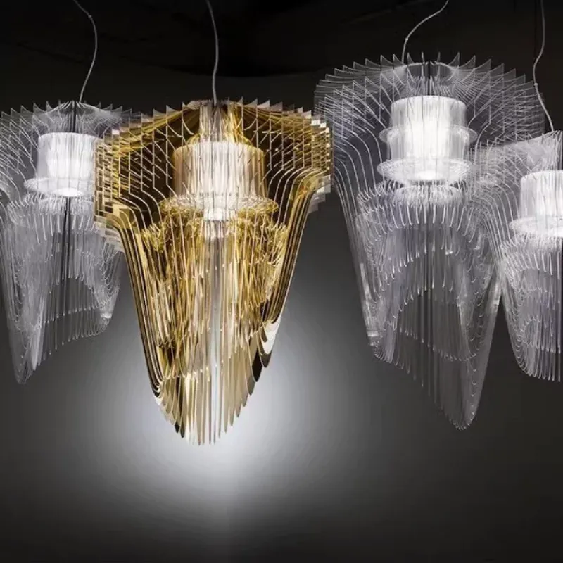 AuroraCascade Chandelier