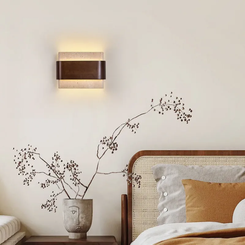 BavariaTravertine Wall Light