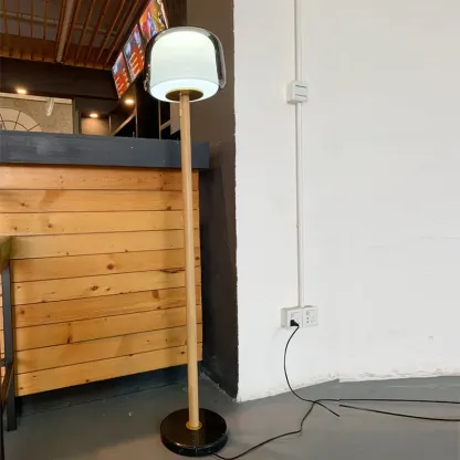 BellamyGlass Floor Lamp