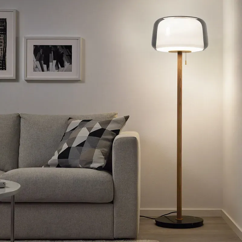 BellamyGlass Floor Lamp