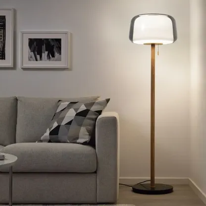 BellamyGlass Floor Lamp