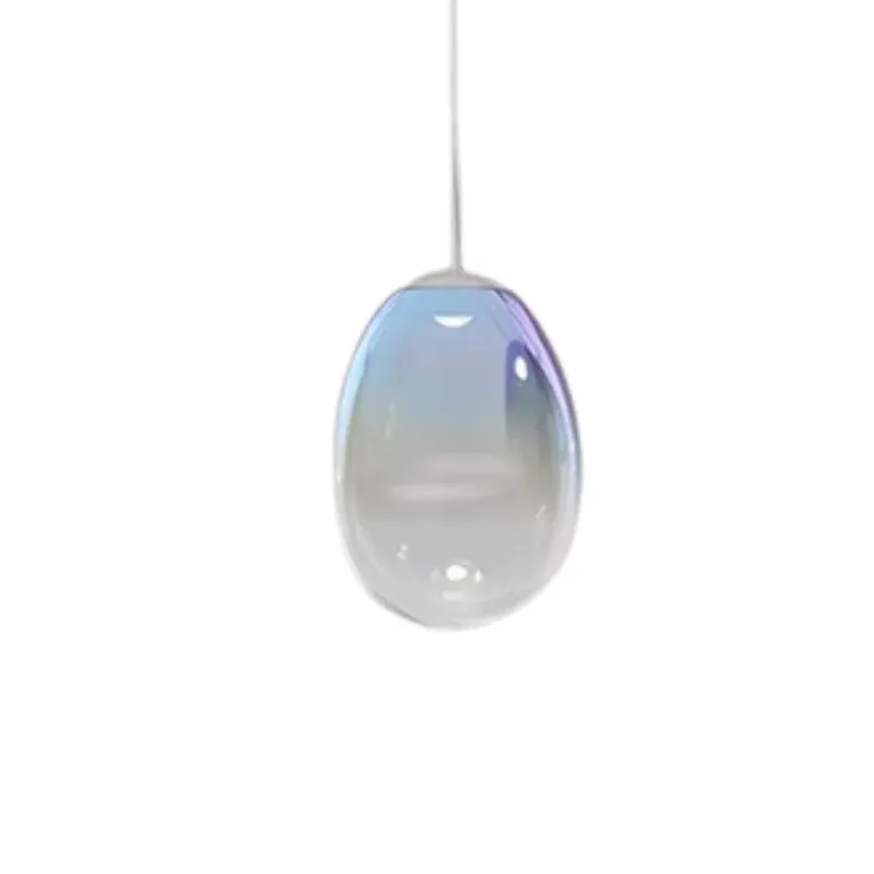 CelestialRadiance Iridescent Pendant - Warm White Glow