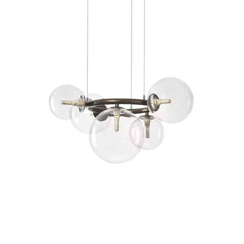 CosmoCanopy Pendant: Elegant Orb Lighting in Warm White