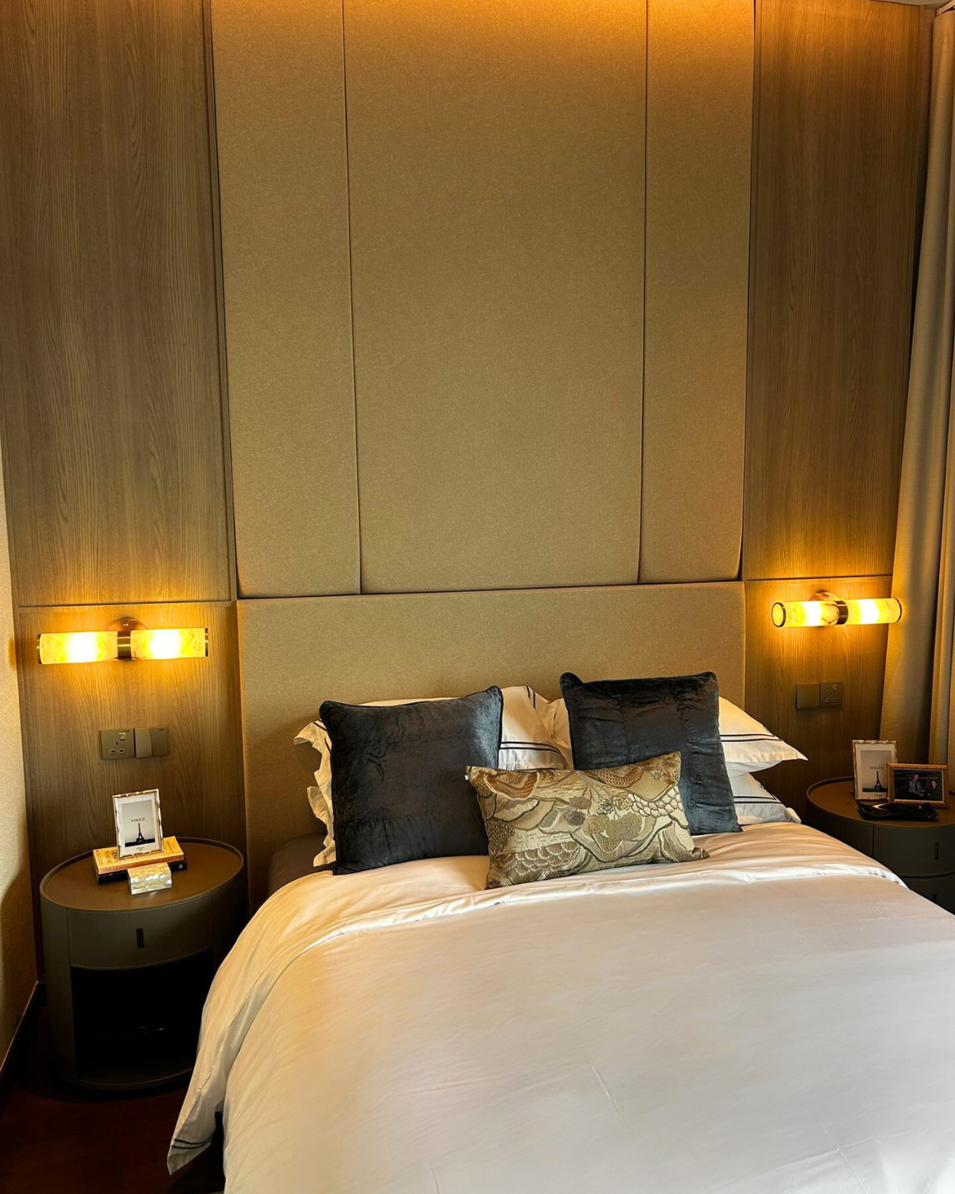 Marina Residences lighting, custom and quiet luxury condominium lighting Singapore