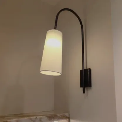 ElaraFabric Wall Light