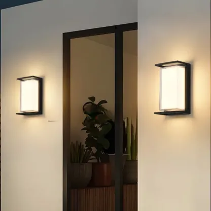 EnzoBlock Outdoor Wall Light