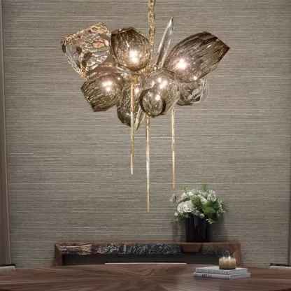 FloralPrism Chandelier