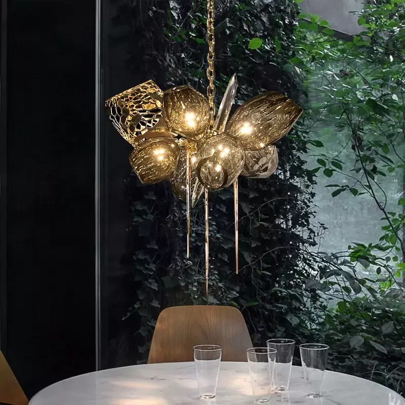 FloralPrism Chandelier