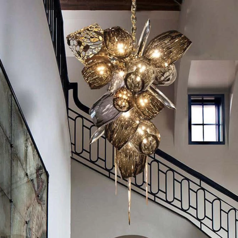 FloralPrism Chandelier