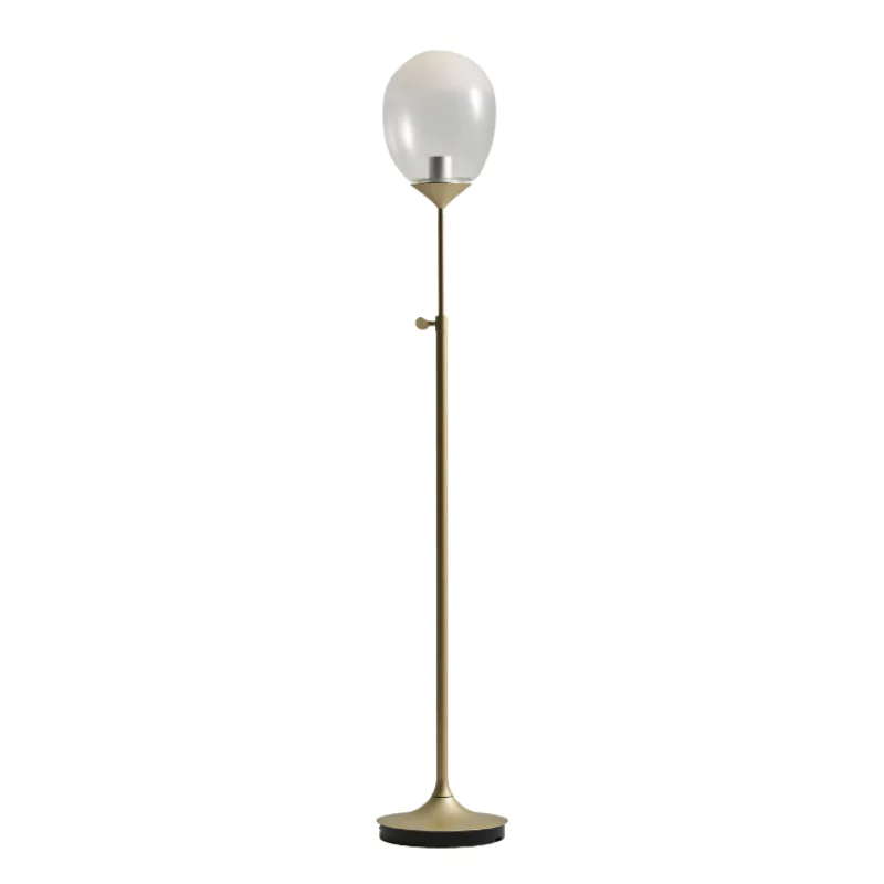 GoldenAura Floor Lamp