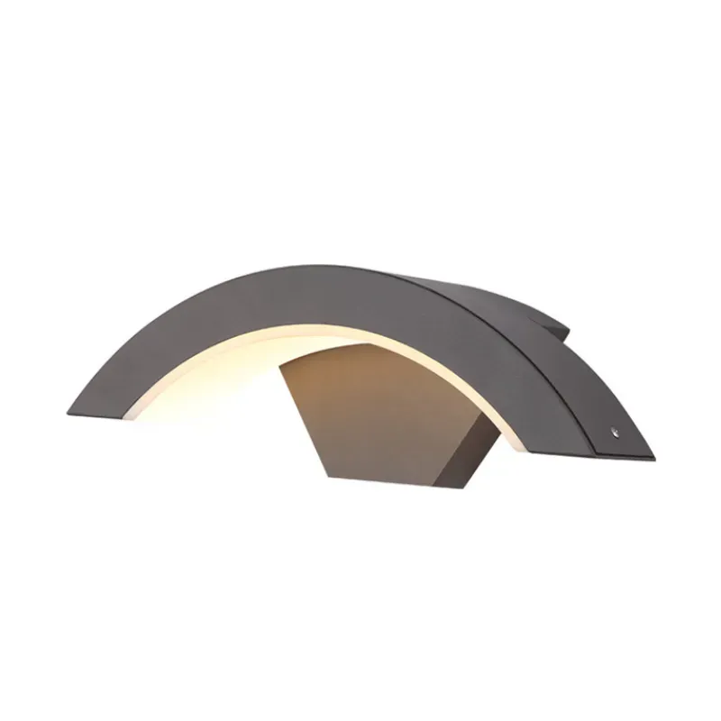 HexCurve Outdoor Wall Light