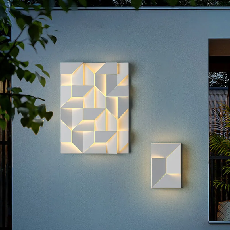 HikariFrame Outdoor Wall Light