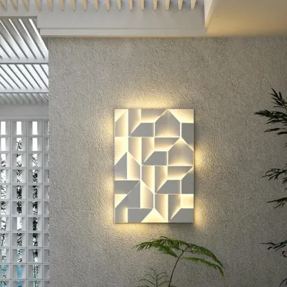 HikariFrame Outdoor Wall Light
