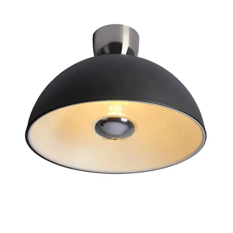 NoirGlow Ceiling Light - Black Nickel 6W Warm White