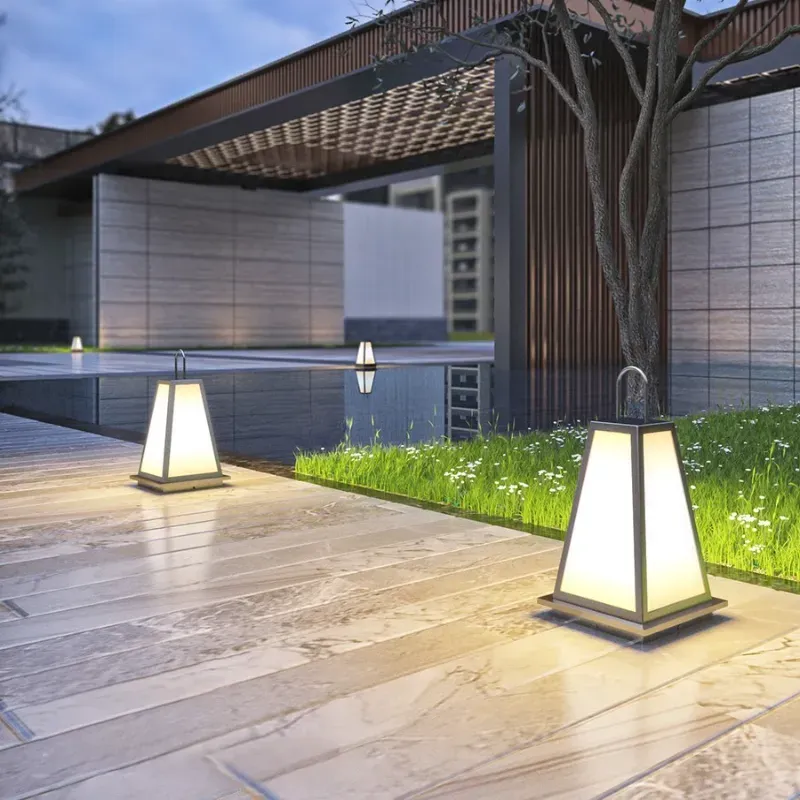 JaubertModern Outdoor Floor Lamp