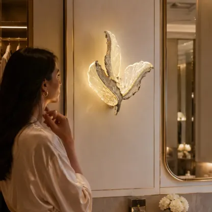 LaurentFeathers Wall Light
