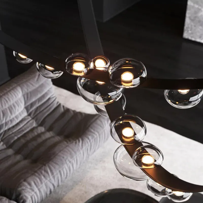 LeatherLine Chandelier