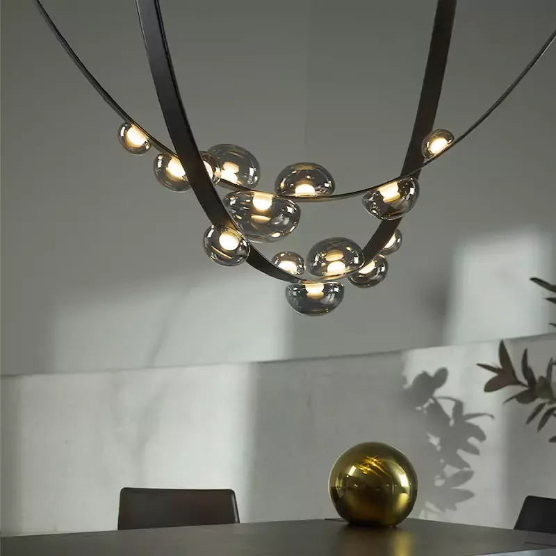 LeatherLine Chandelier