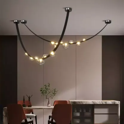 LeatherLine Chandelier