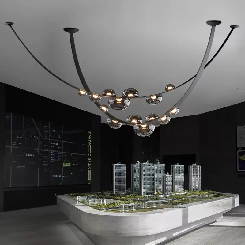 LeatherLine Chandelier