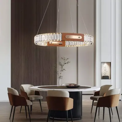 LeatherLuxe Chandelier