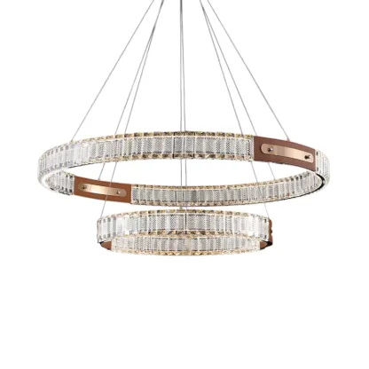 LeatherLuxe Chandelier