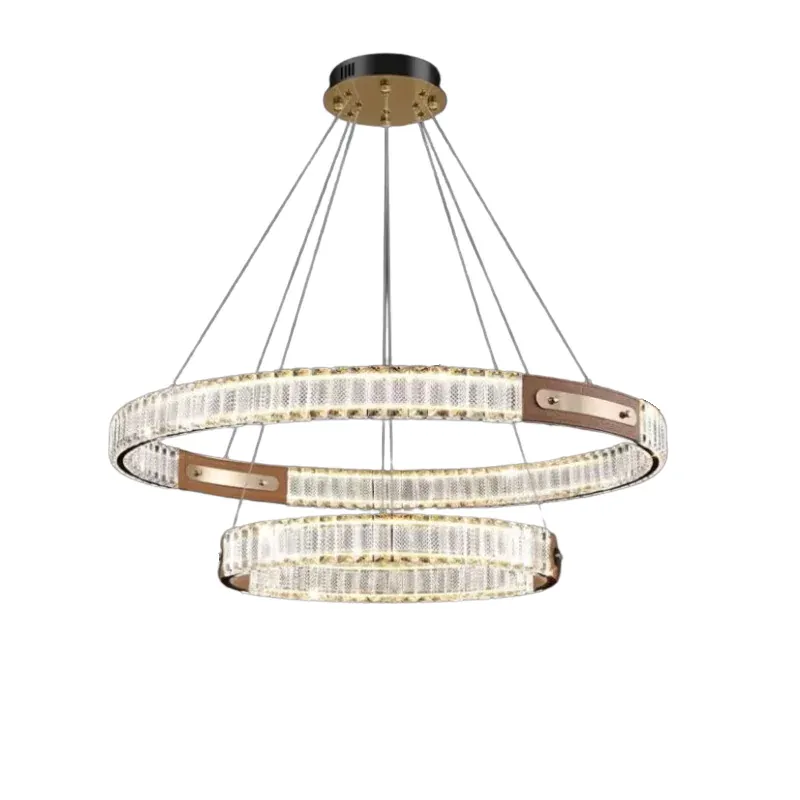 LeatherLuxe Chandelier