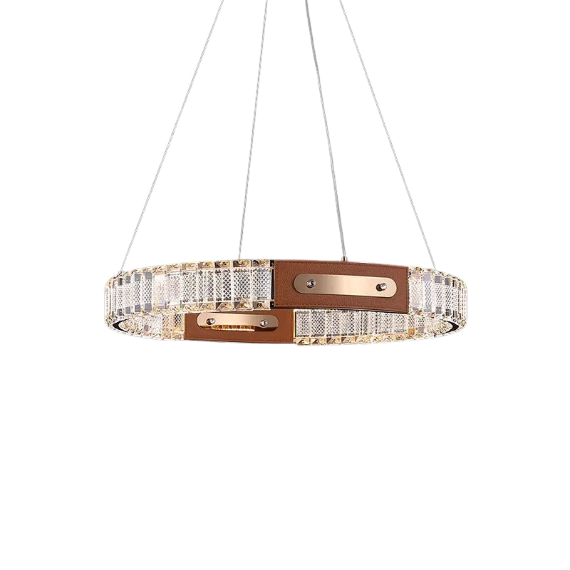 LeatherLuxe Chandelier