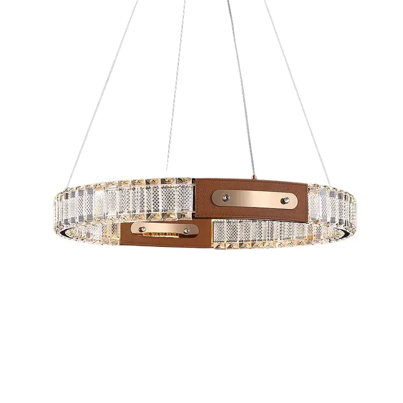 LeatherLuxe Chandelier